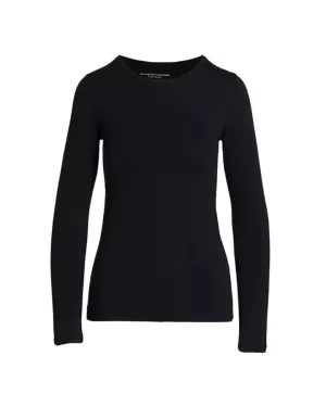 Majestic Soft Touch Crew Neck Long Sleeve Tee