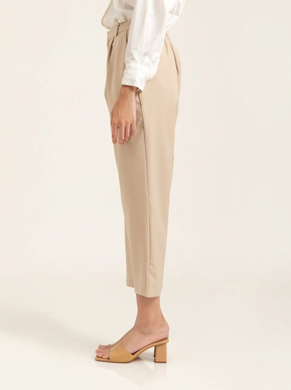 MALEIA PANTS PLAIN VANILLA