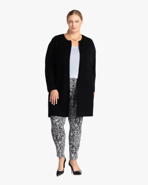 Mandy Tunic Cardigan | Black