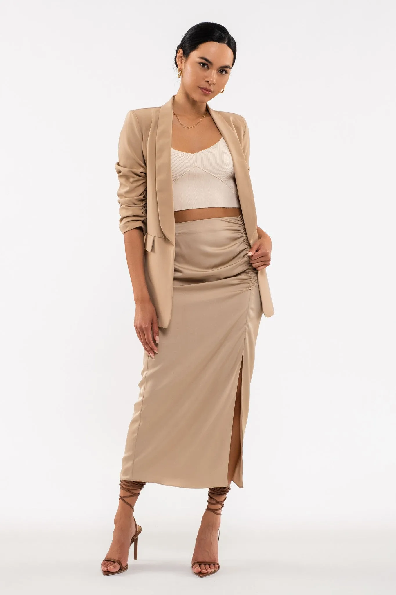 Manhattan Blazer - Khaki