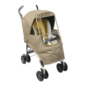 Manito Elegance Alpha Stroller Weather Shield - Biscuit