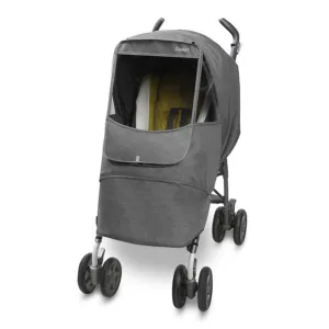 Manito Melange Alpha Stroller Weather Shield - Dark Grey
