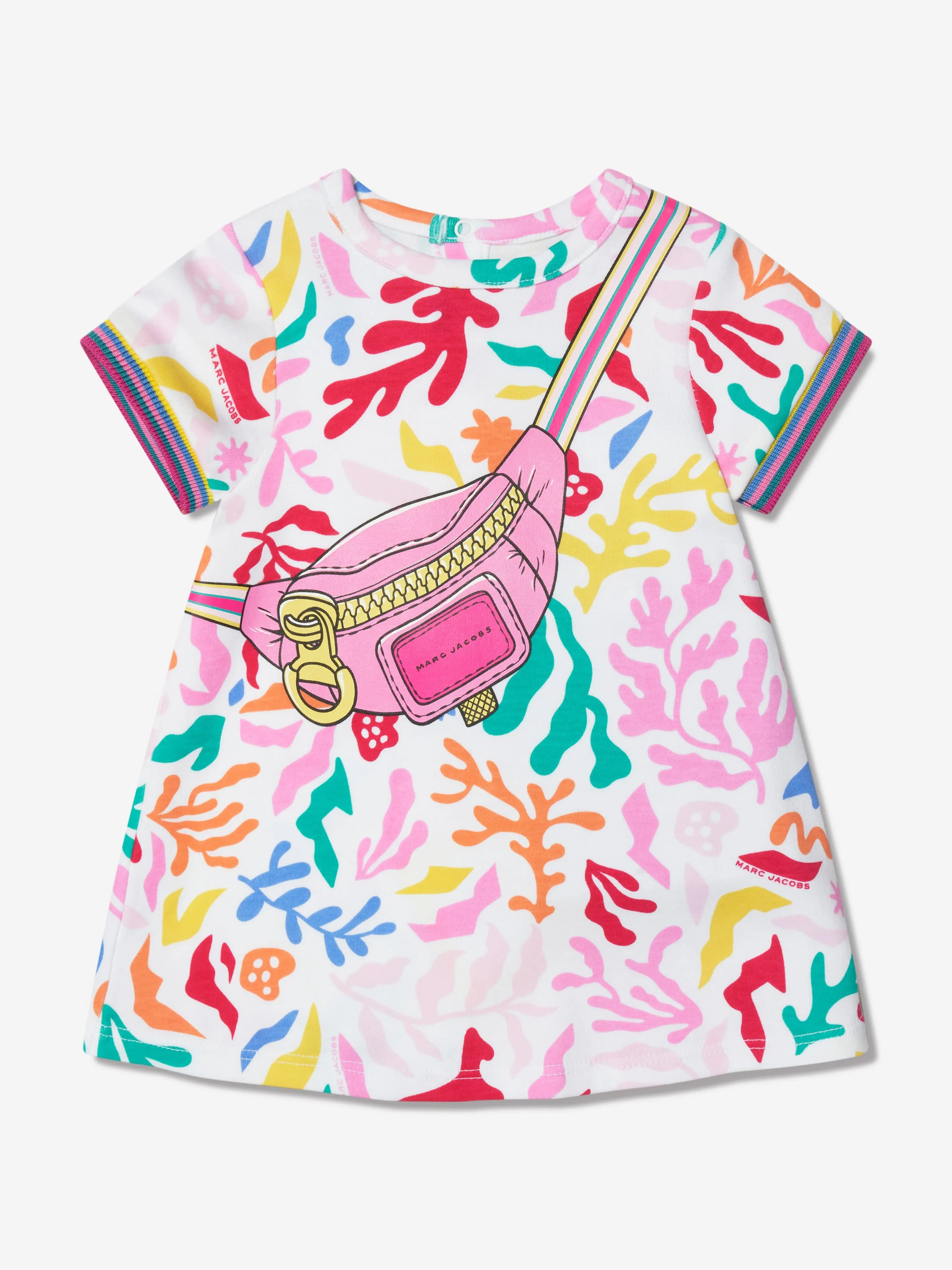 MARC JACOBS Baby Girls Bag Print Dress in Multicolour