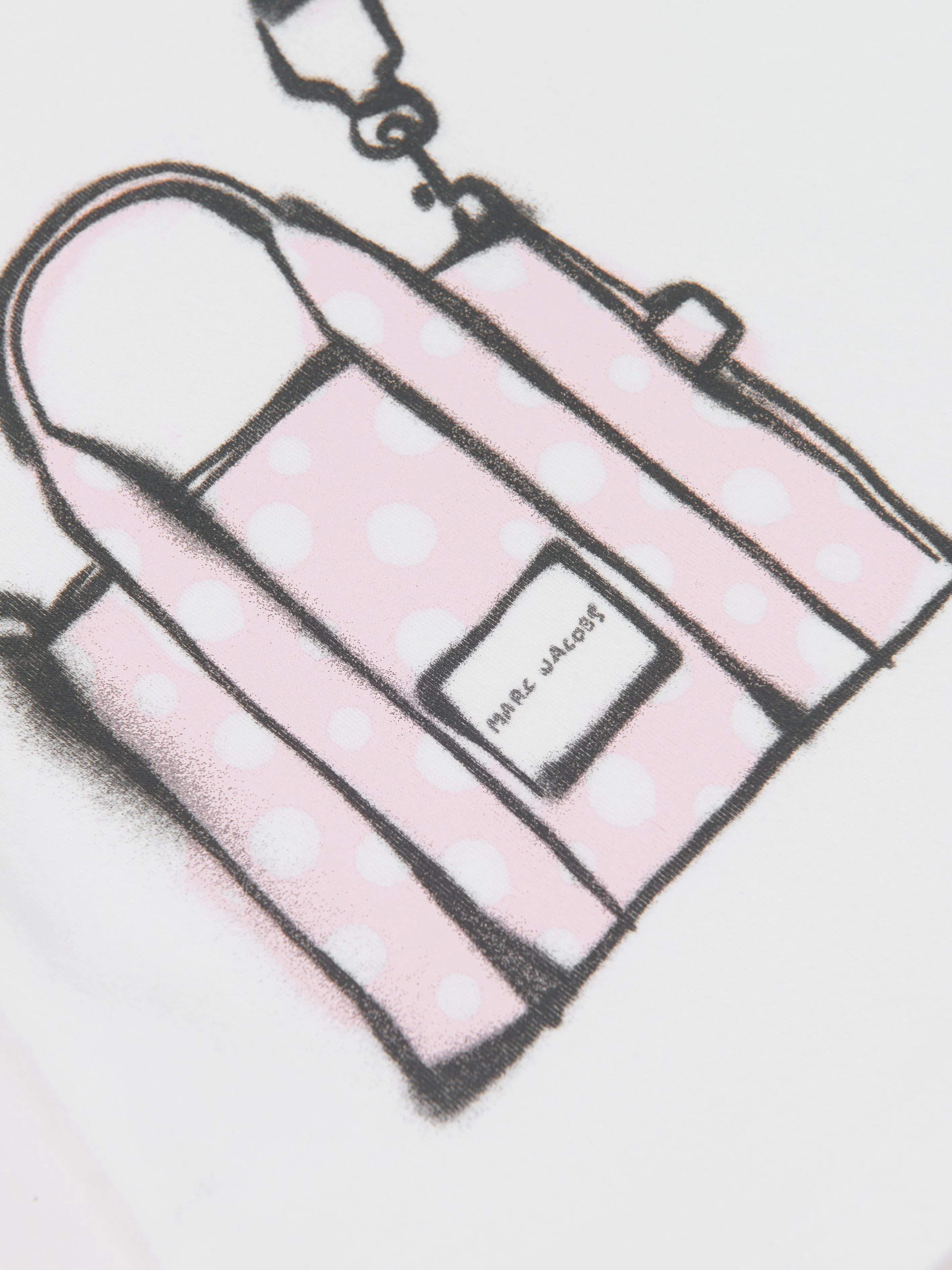 MARC JACOBS Baby Girls Snapshot Bag Dress in Ivory