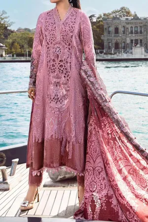 Maria B Unstitched 3 Piece Emb Linen Collection'2023-DL-1106