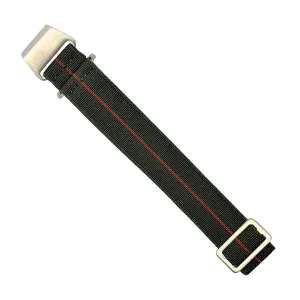 Marine Nationale Strap in Olive Red