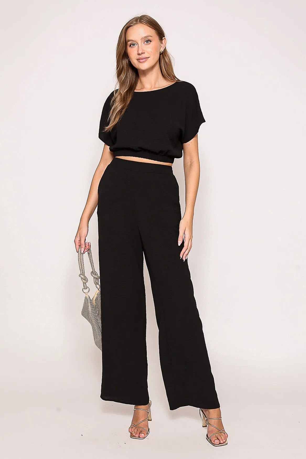 Market Find Pants- Black