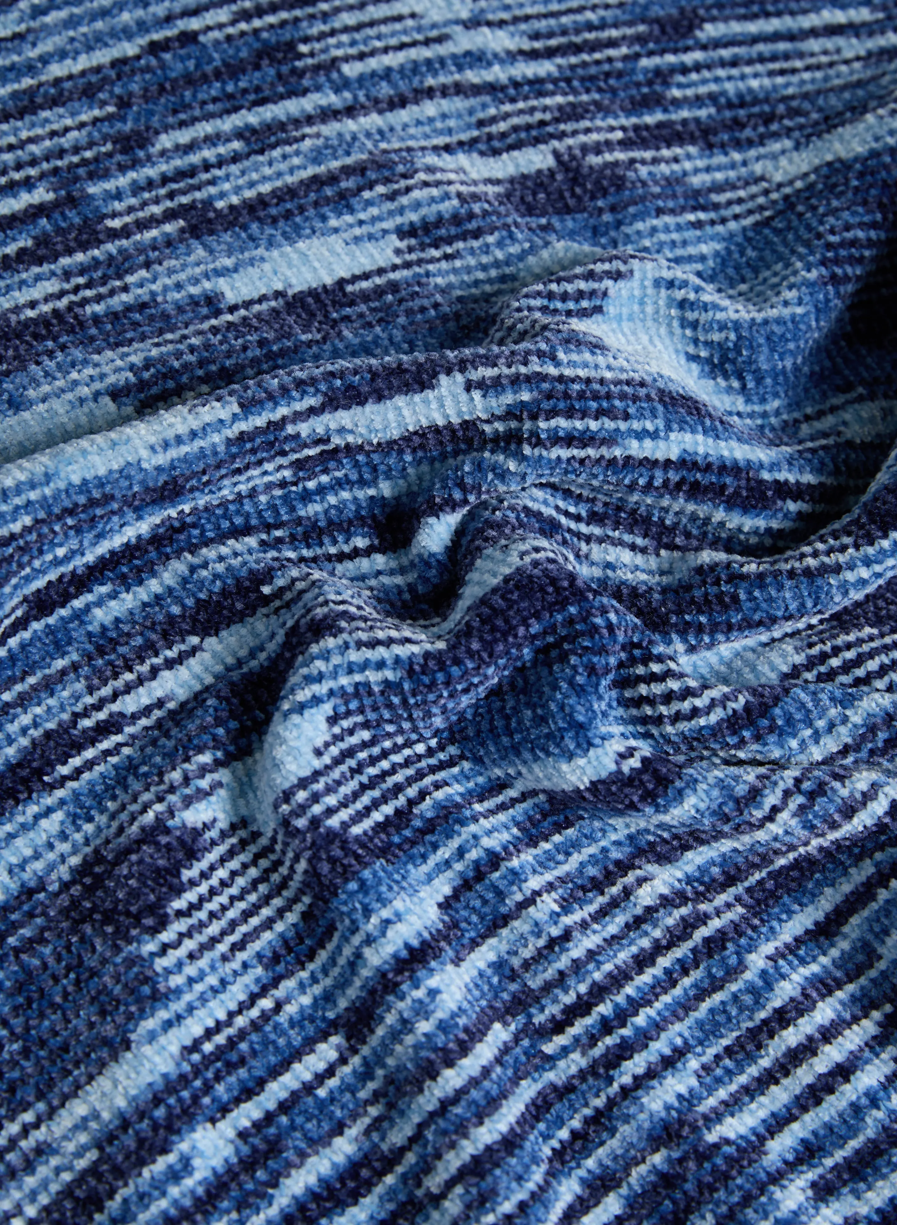 Marled Knit Cowl Neck Sweater
