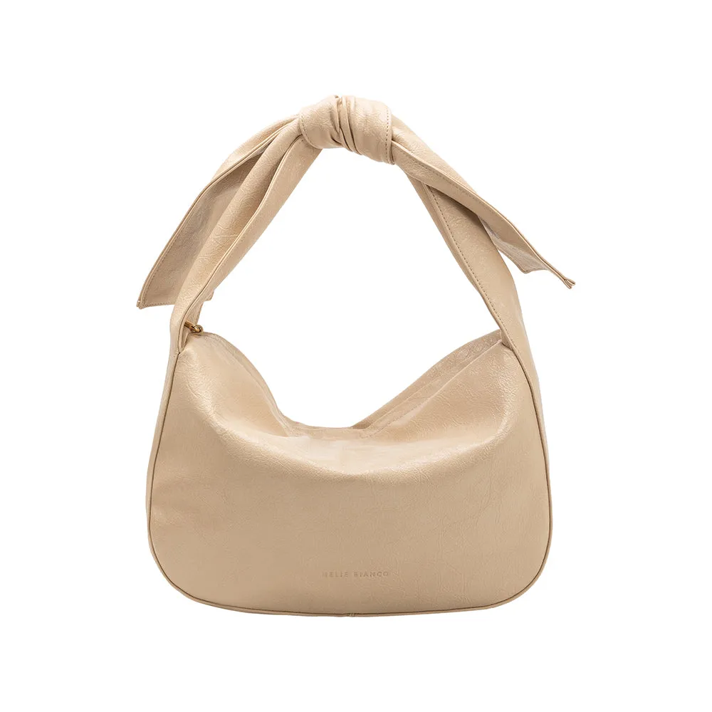 Marni Beige Crinkle Bow Crossbody Bag - FINAL SALE