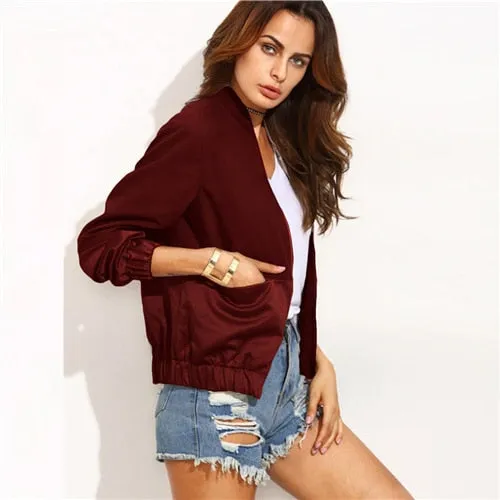 Maroon Casual Jacket