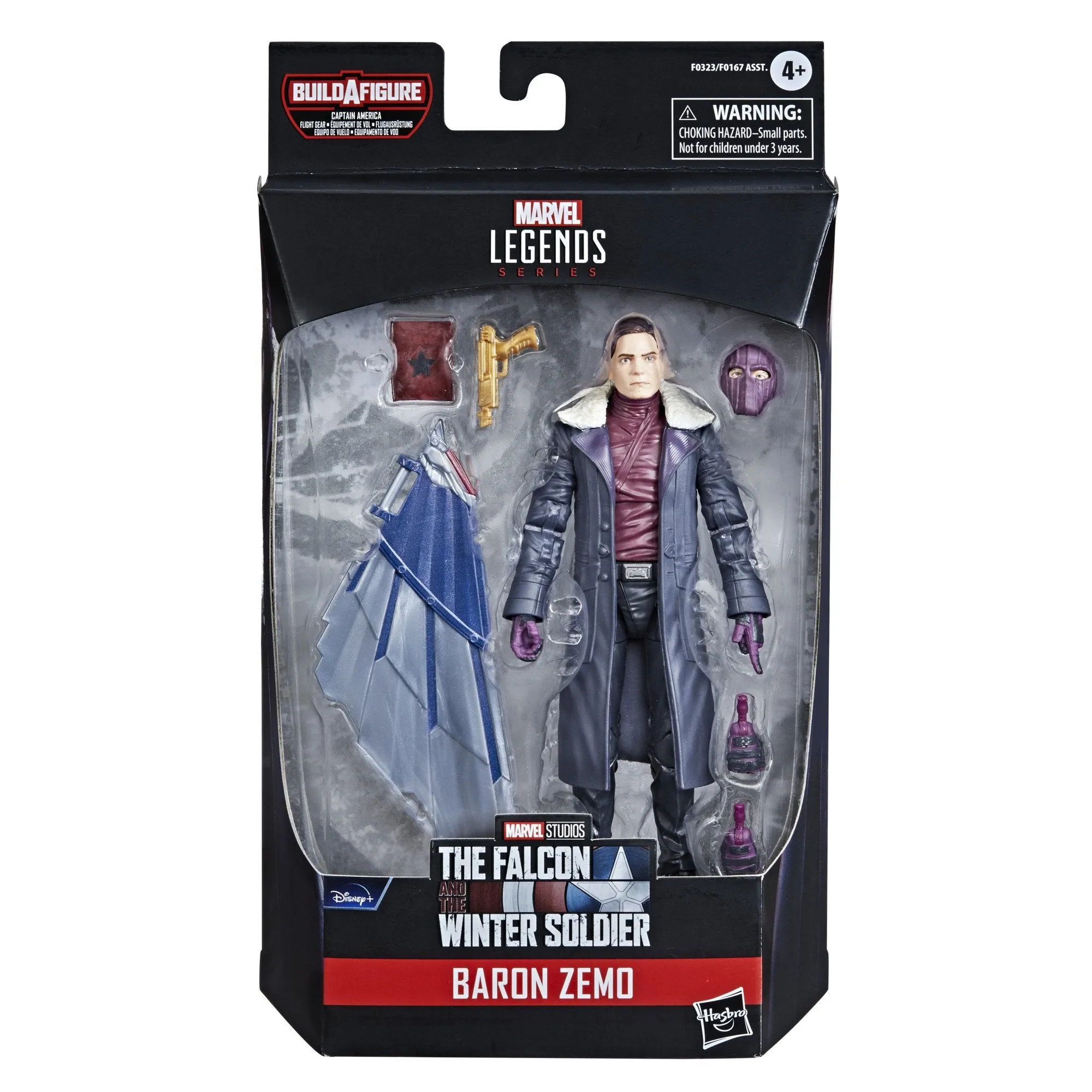 Marvel Legends TFATWS - Baron Zemo Action Figure, 6 Inch