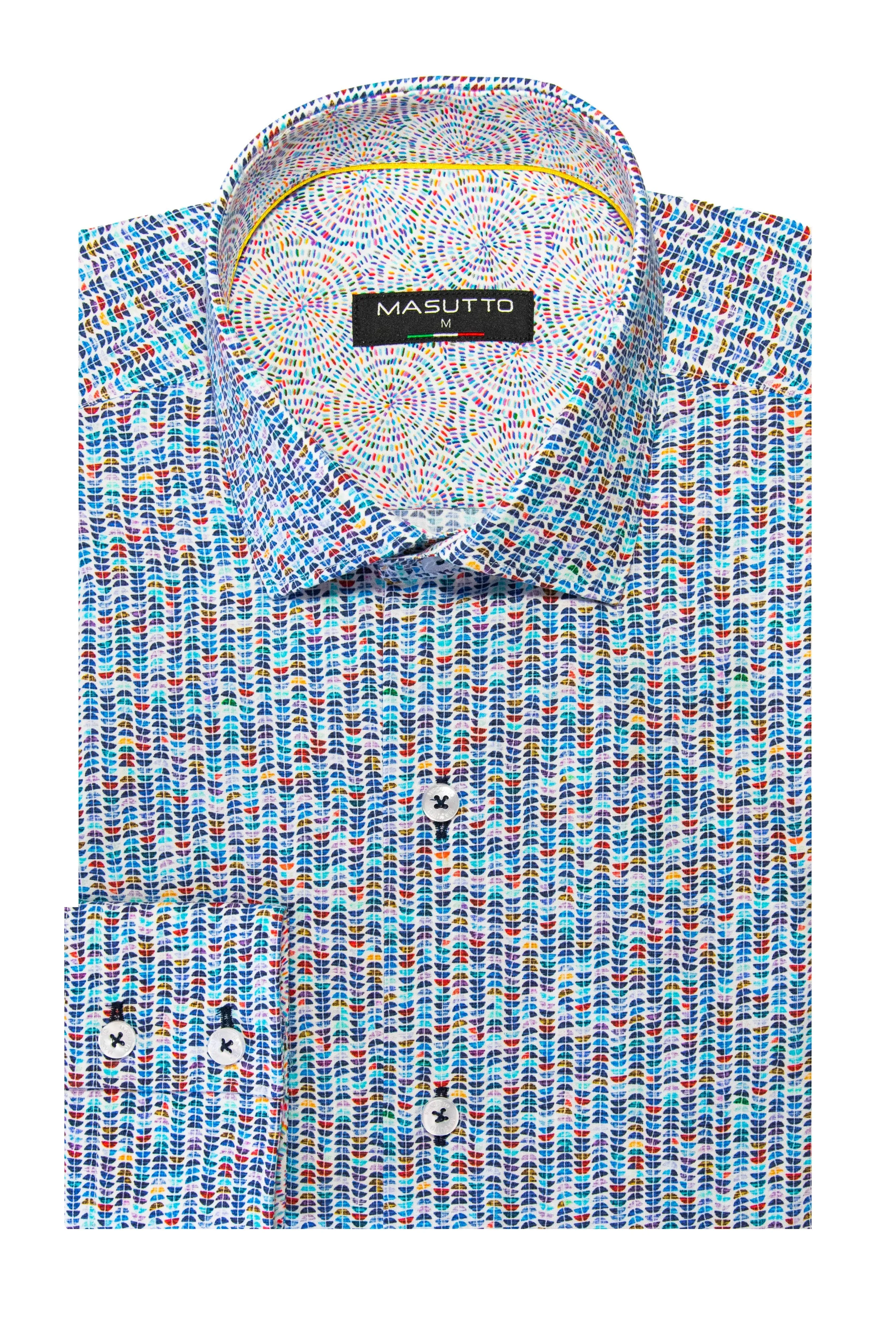 MASUTTO JOCELYN/05 LONG SLEEVE BUTTON DOWN SHIRT