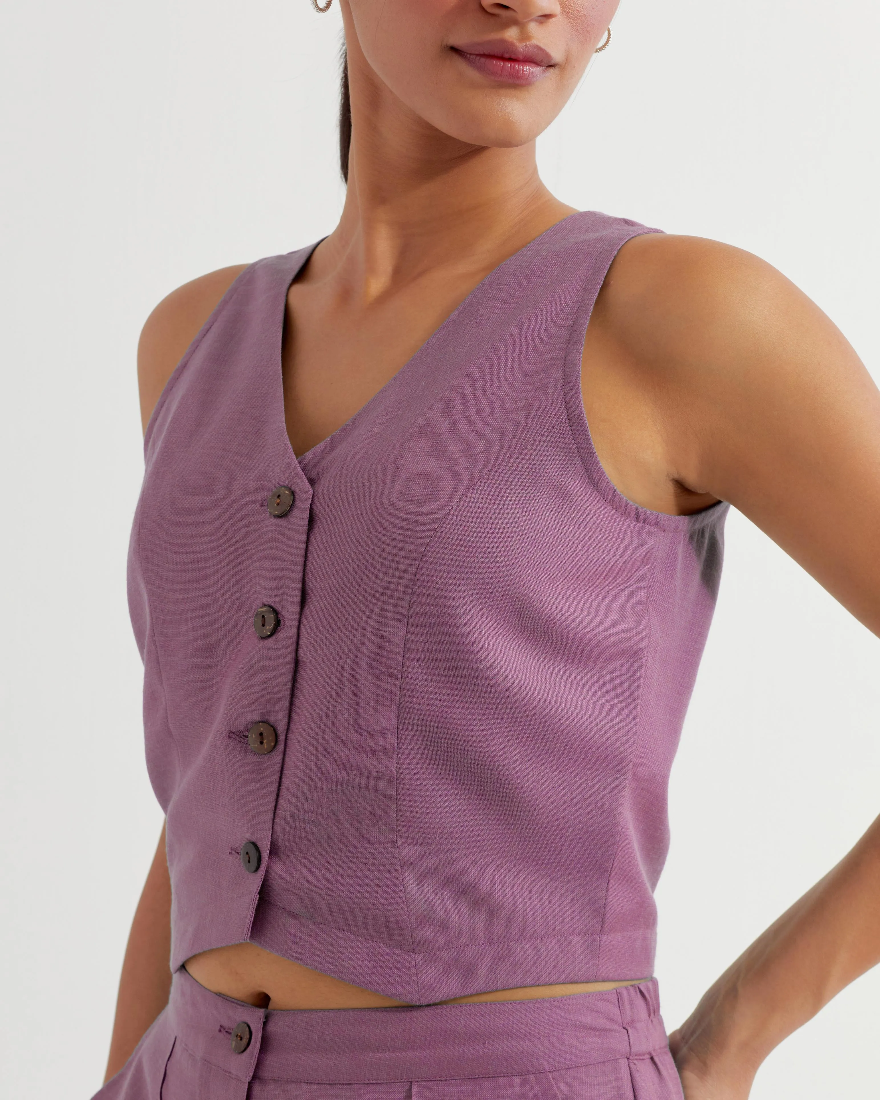 Mauve Anne Vest