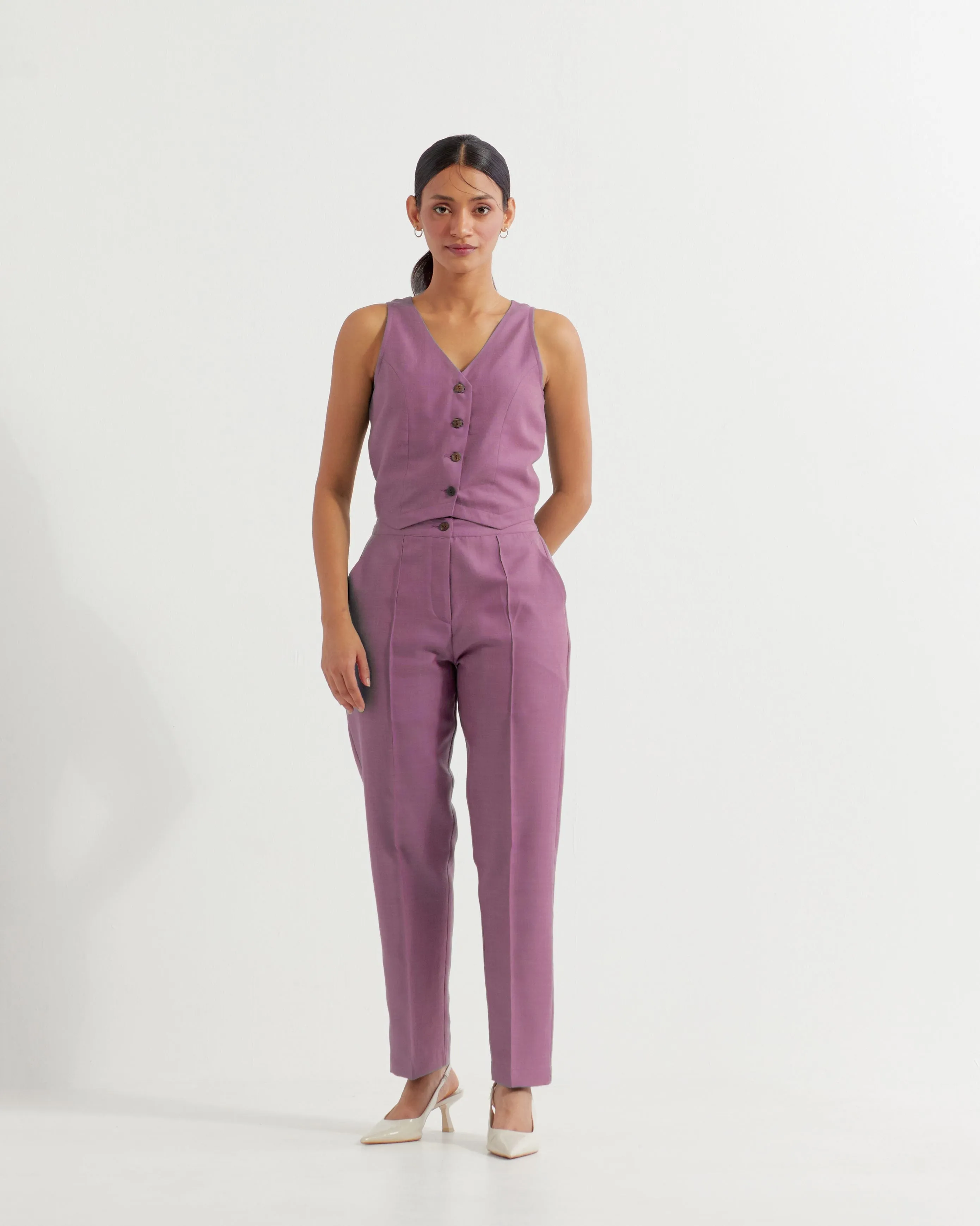 Mauve Anne Vest
