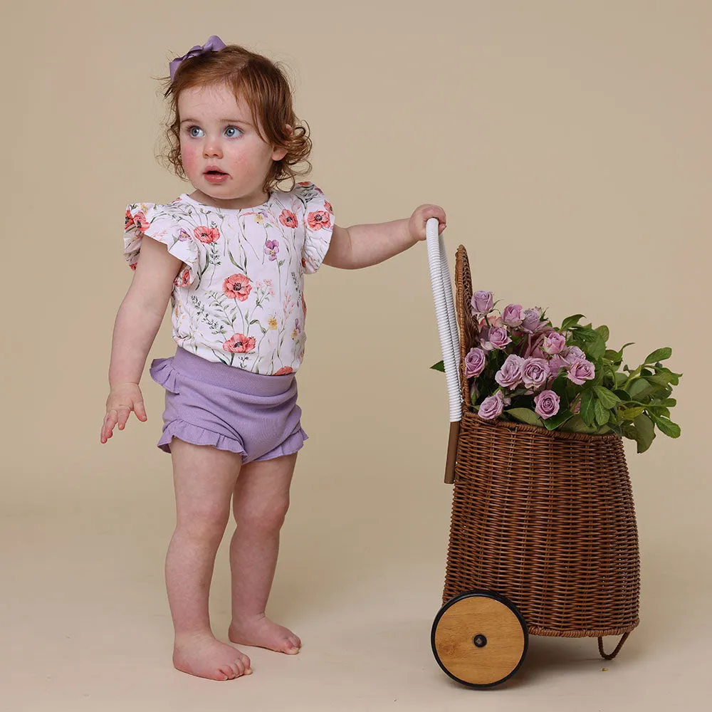 Meadow Organic T-Shirt with Frill