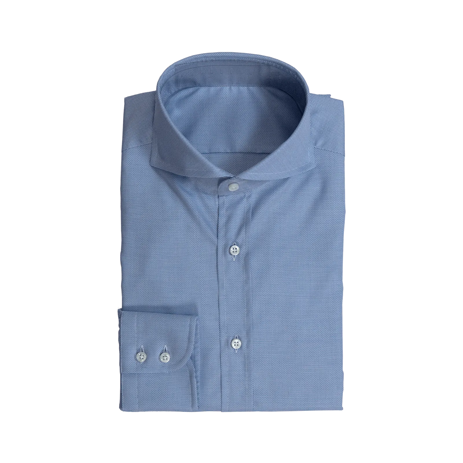Medium Blue Cotton Shirt