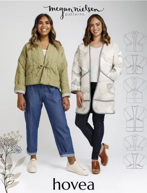 Megan Nielsen Hovea Quilted Coat Paper Pattern