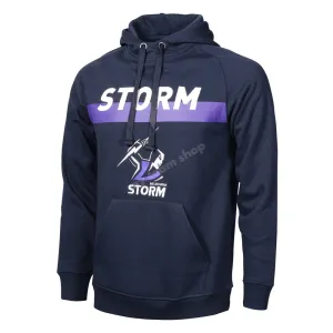 MELBOURNE STORM MENS NRL FLEECE HOODIE