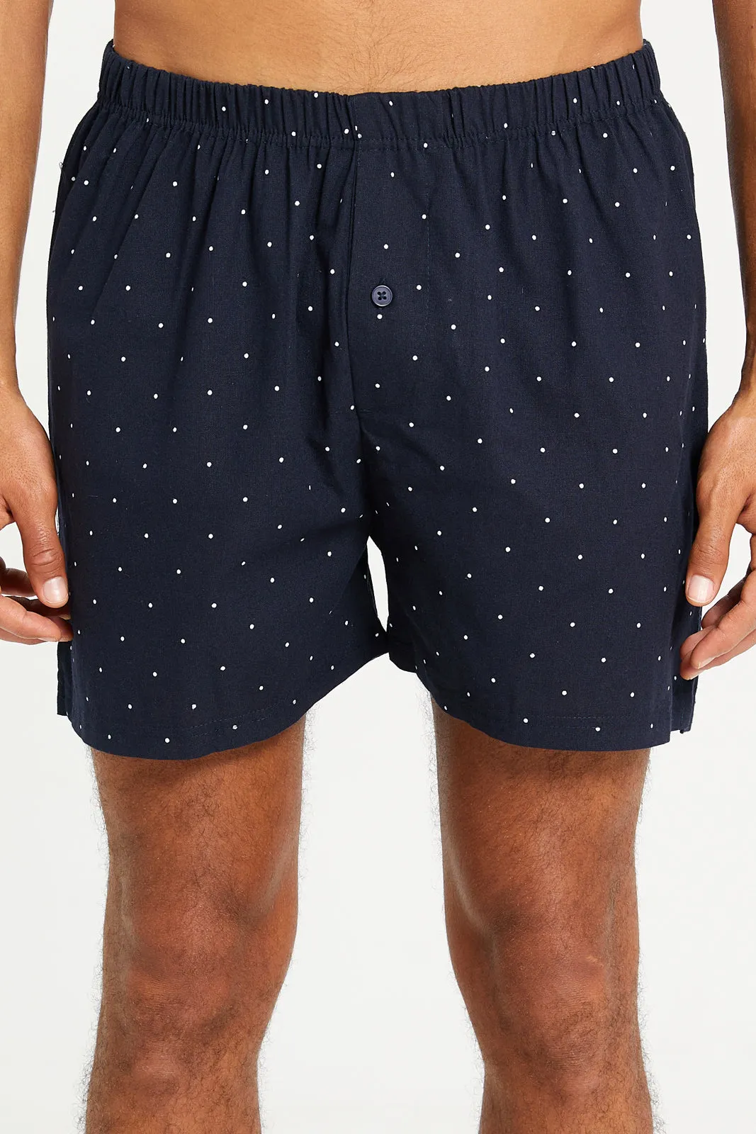 Men Assorted Printed Woven Boxer Set (Pack Of 2)