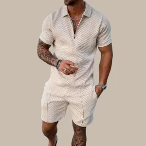 Men Summer Solid Suit