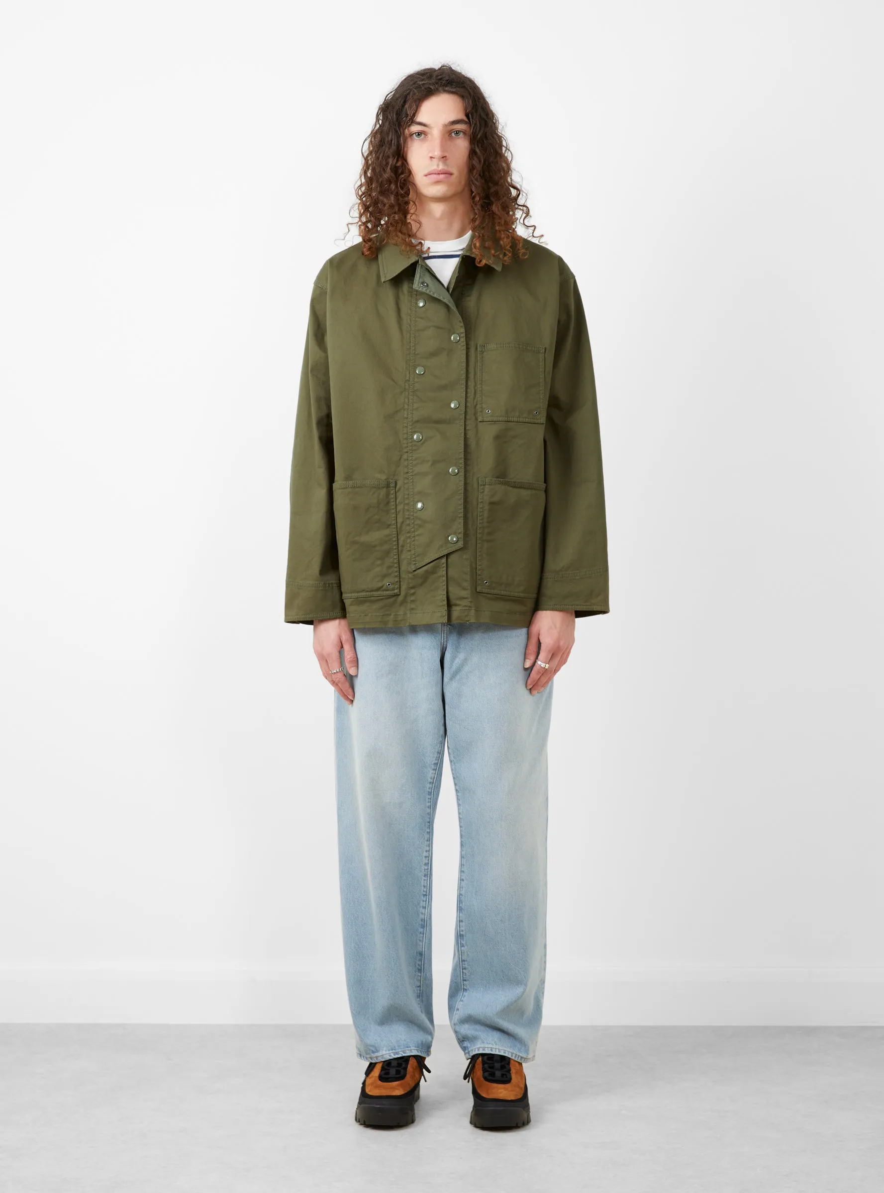 Mendal Ventile Welder's Jacket Olive