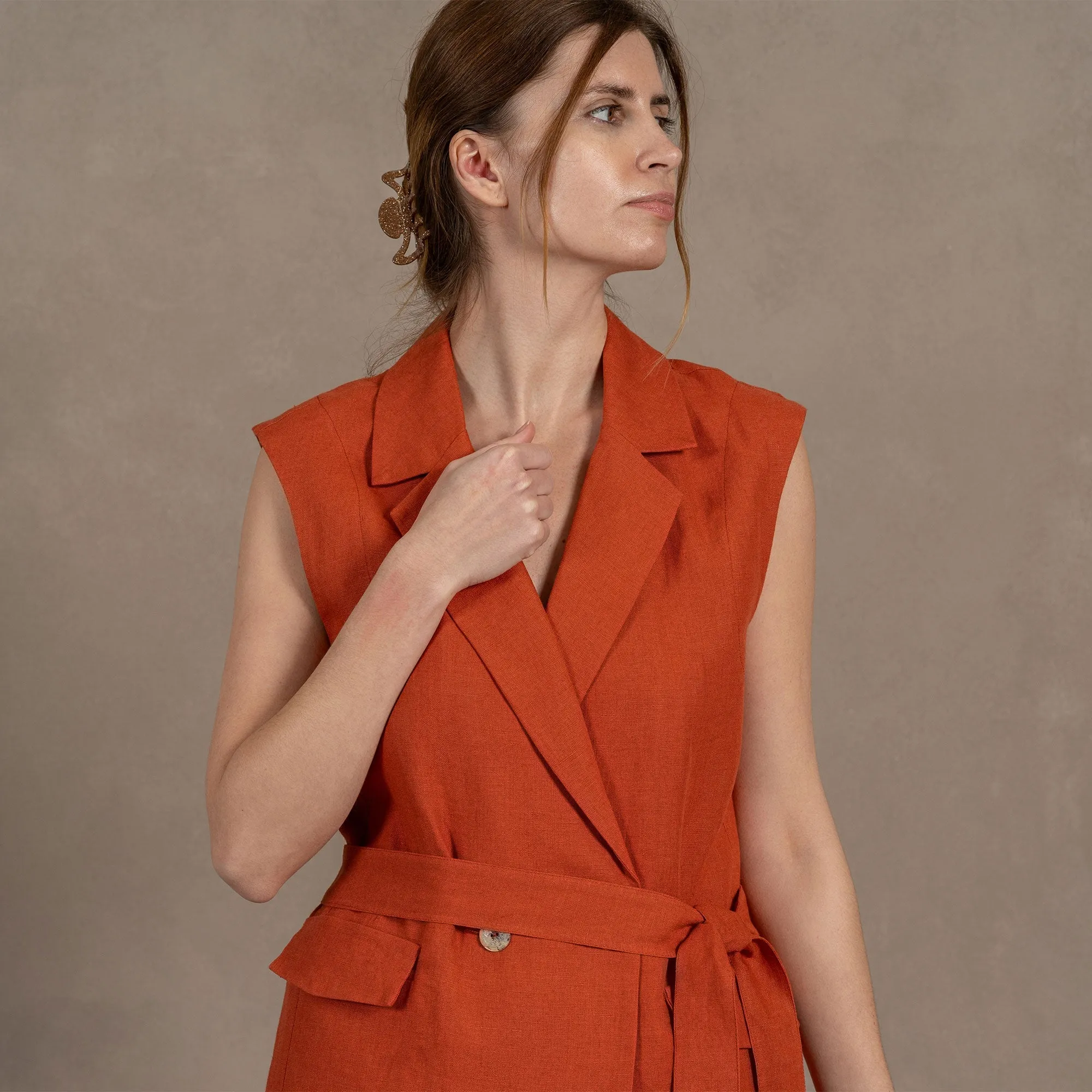 MENIQUE Trench Vest Blake