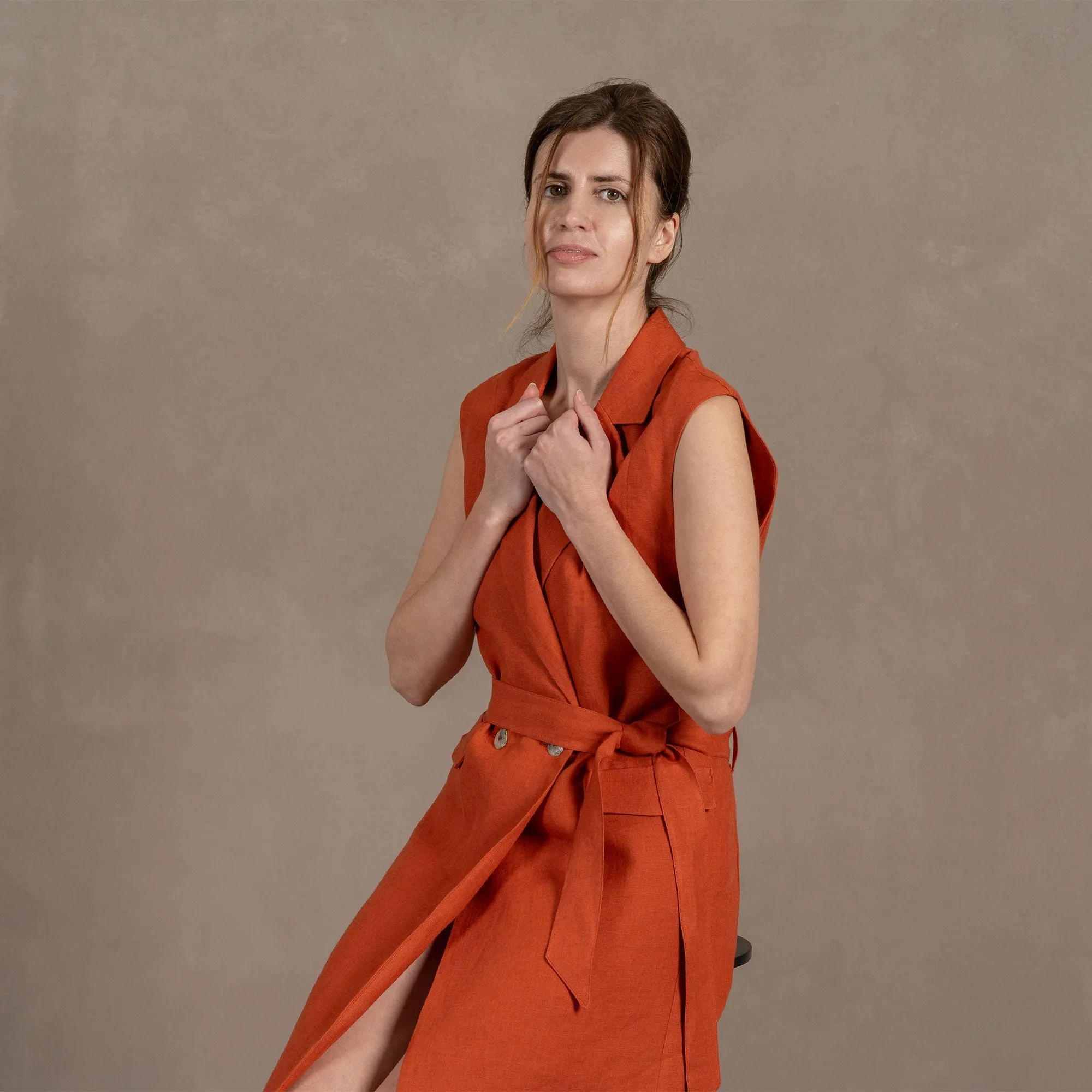 MENIQUE Trench Vest Blake