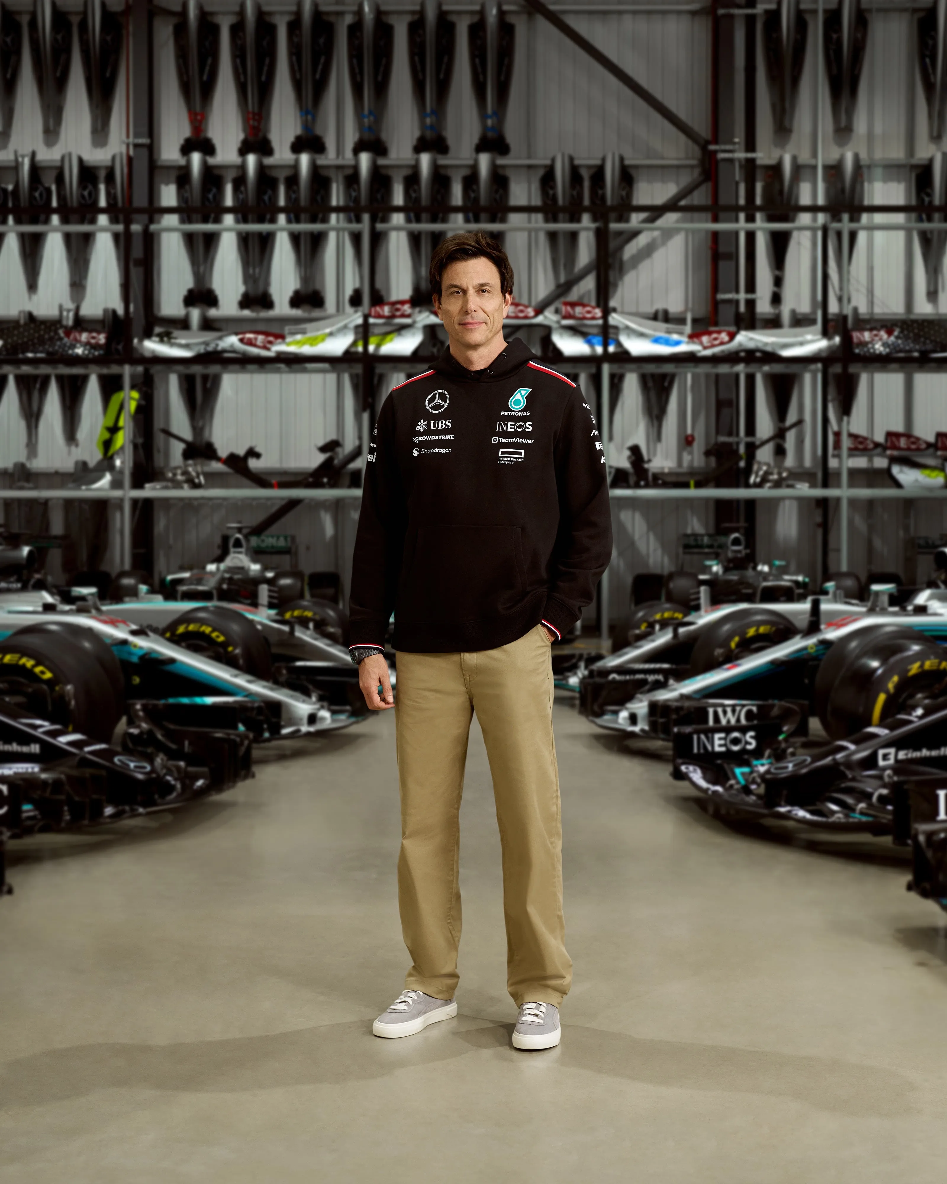 Mens 2024 Team Hoody Black