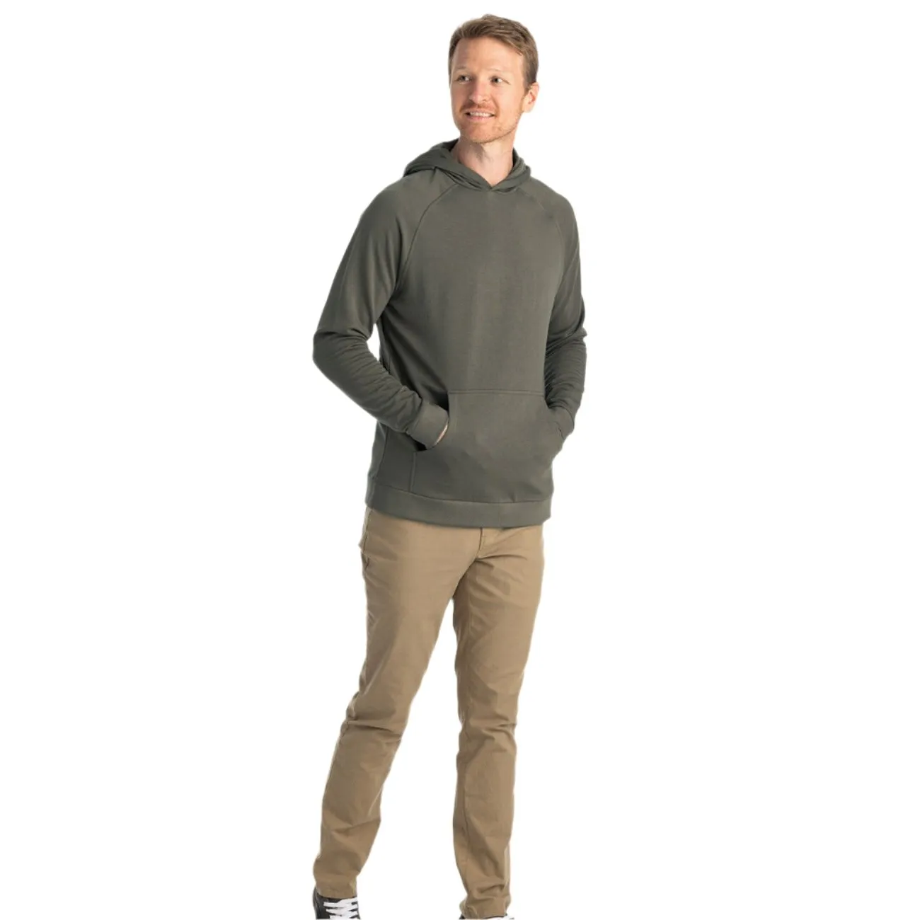 Men's Bamboo Lightweight Fleece Hoodie