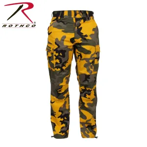 Men's Color Camo BDU Pant - Stinger Yellow Camo