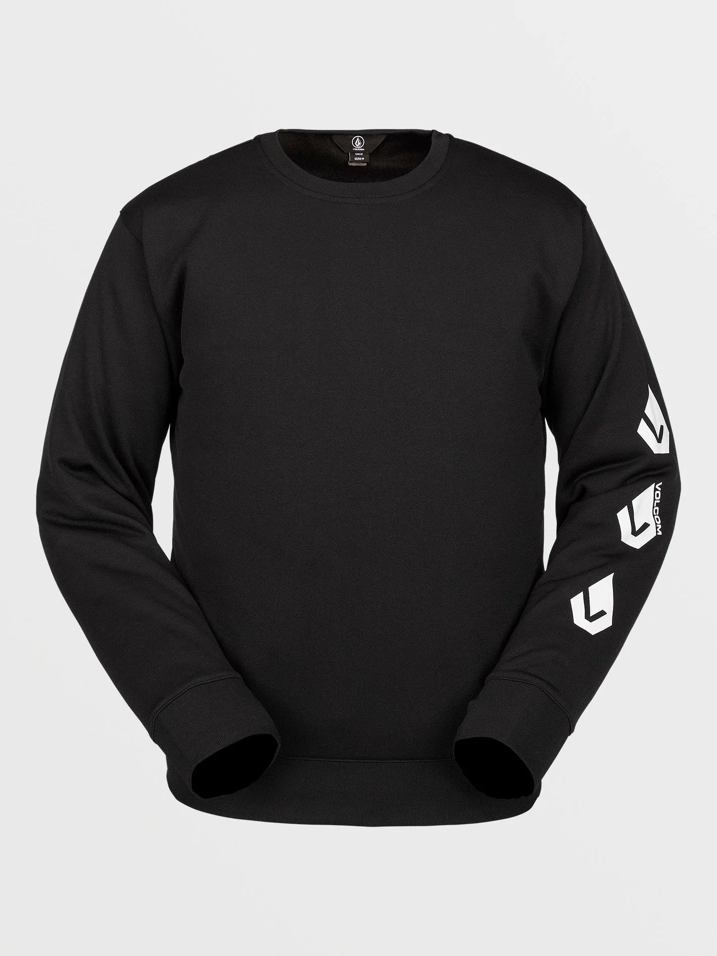Mens Core Hydro Crew Pullover - Black