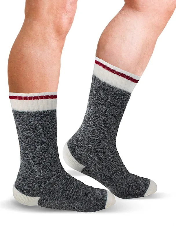 Men’s Dark Grey Cabin Thermal Socks-Pack of 3 pairs