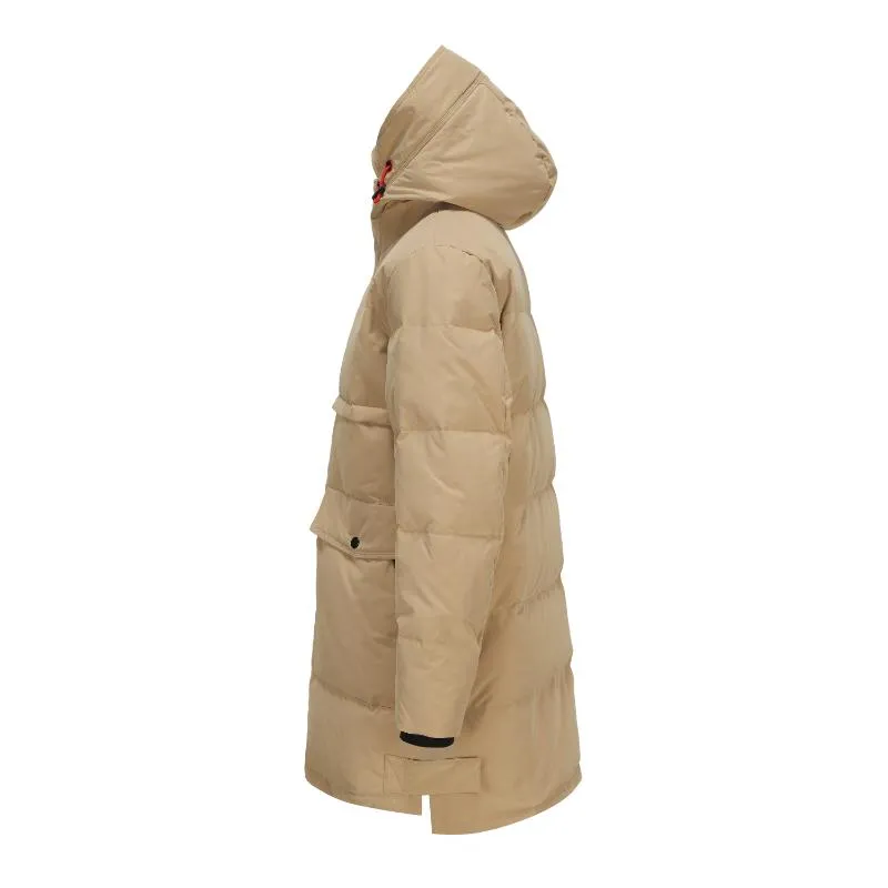 Men's Down Jacket with Shoulder Straps
