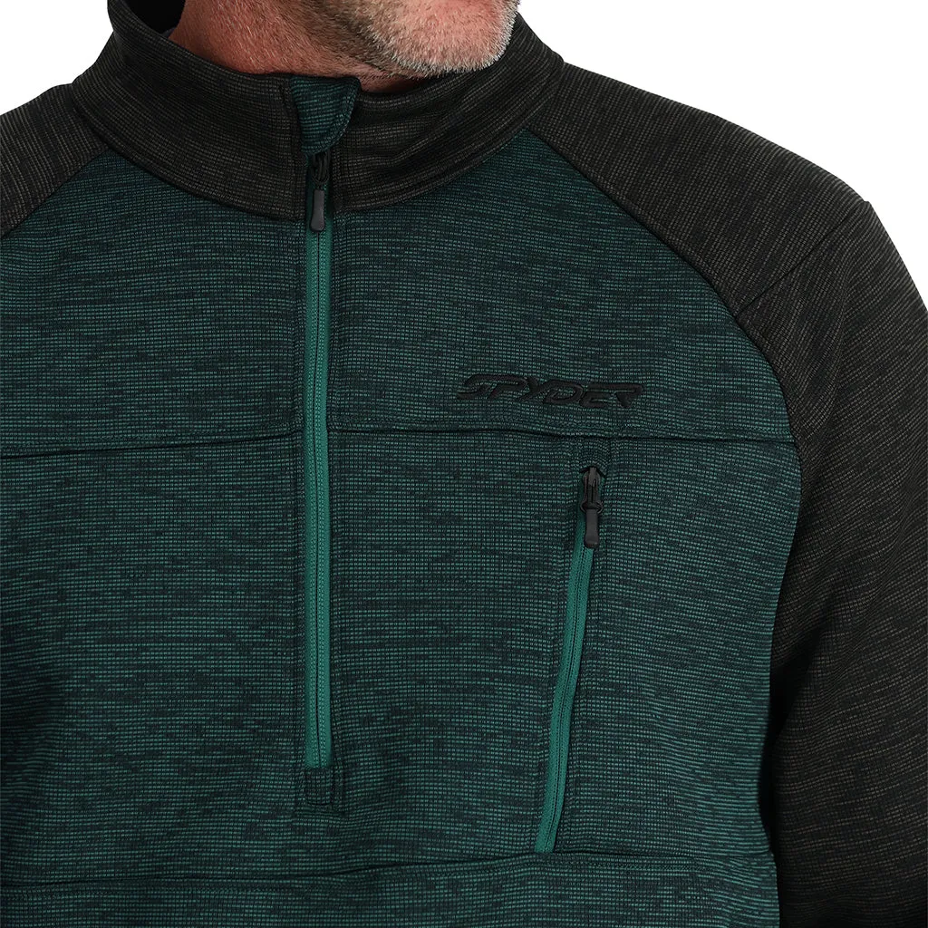 Mens Encore Half Zip - Cypress Green
