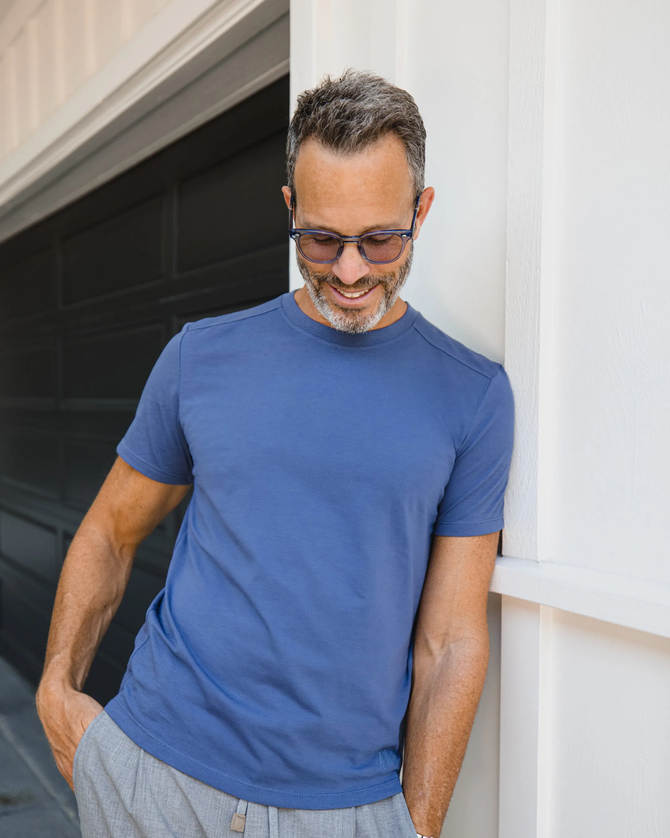 Men's Everyday Cashmere Short Sleeve Crew - The Weitz Effect Edition