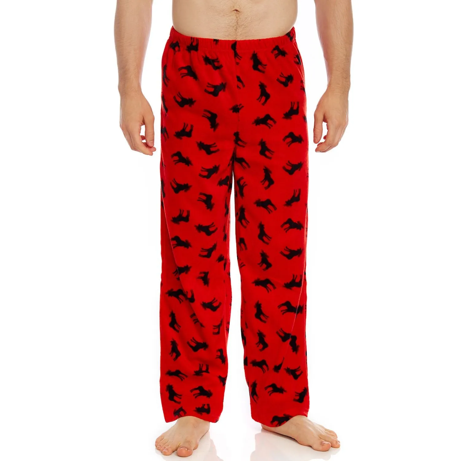 Men's fleece trousers Leveret Moose