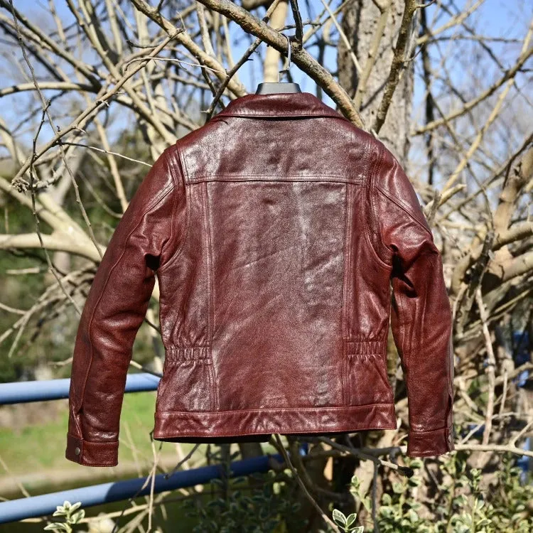 Men's Genuine Leather Jacket - Real Leather Outerwear