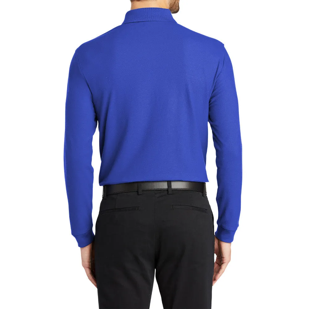 Men's Long Sleeve Core Classic Pique Polo