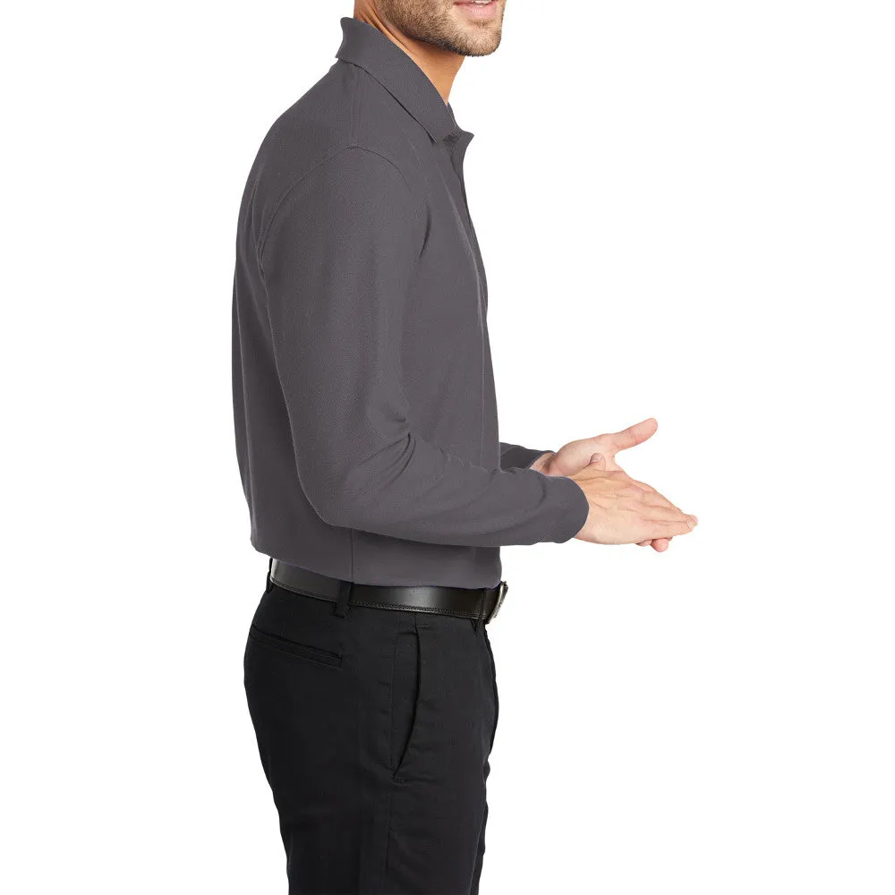 Men's Long Sleeve Core Classic Pique Polo