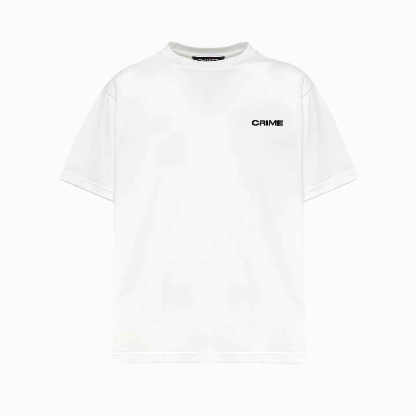 MEN'S LOOSE FIT CREW NECK T-SHIRTWHITE