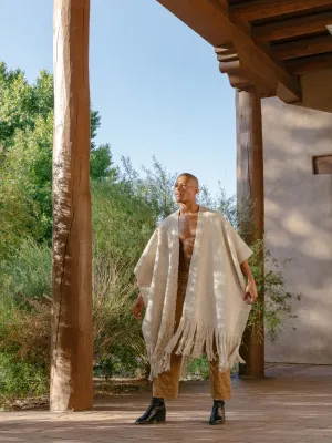 Men's Marble Fringe Duster