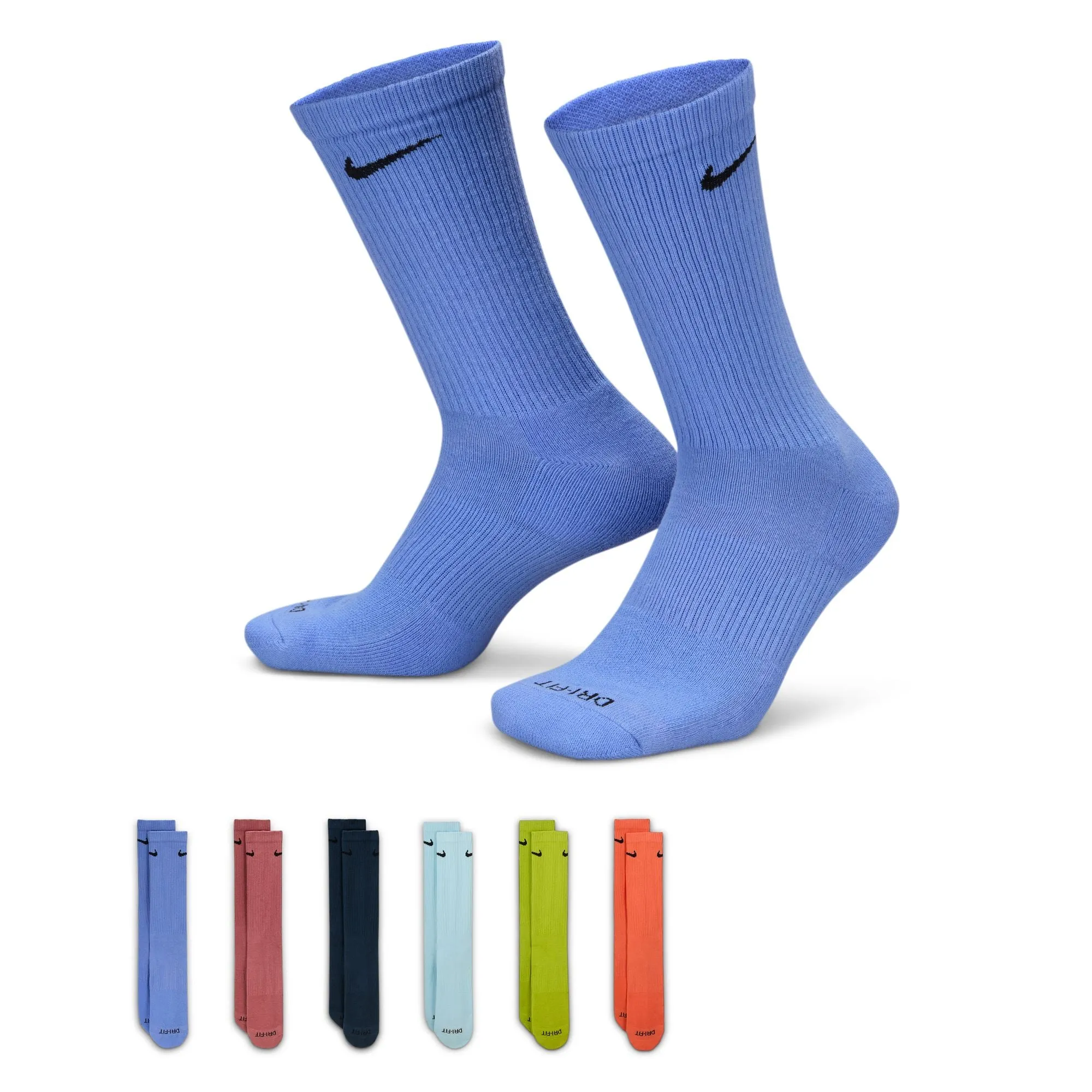 Men's Nike Everyday Cushion Crew 6-Pack Socks