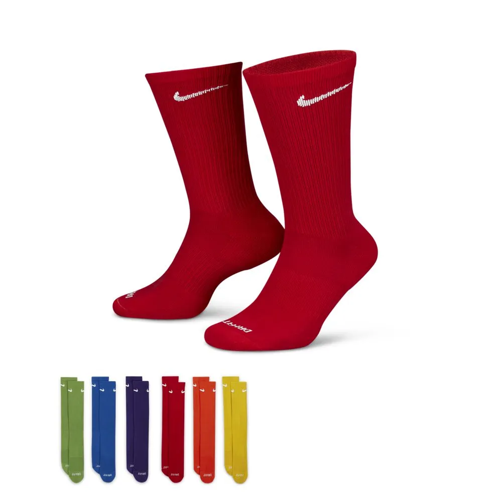 Men's Nike Everyday Cushion Crew 6-Pack Socks