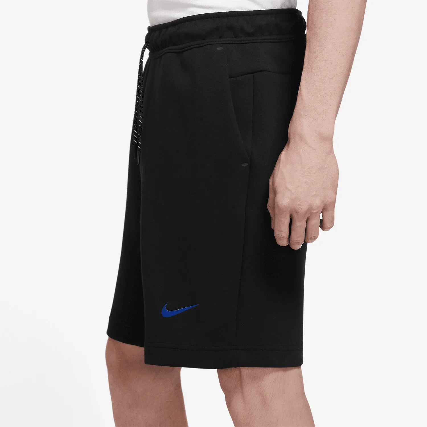 Men's Nike USA Tech Fleece Black Shorts