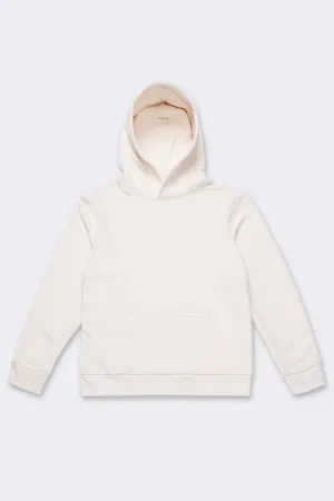 Men's Organic Hoodie Sweatshirt in Natural