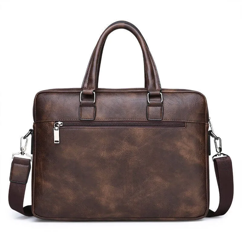 men's sense of quality bussiness style large capacity laptop bag