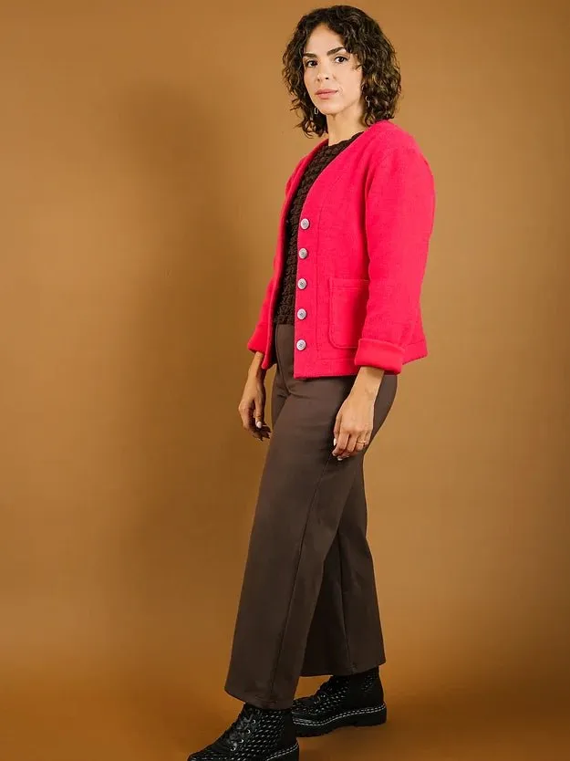 Mercedes Morin Flare Pants (Brown)