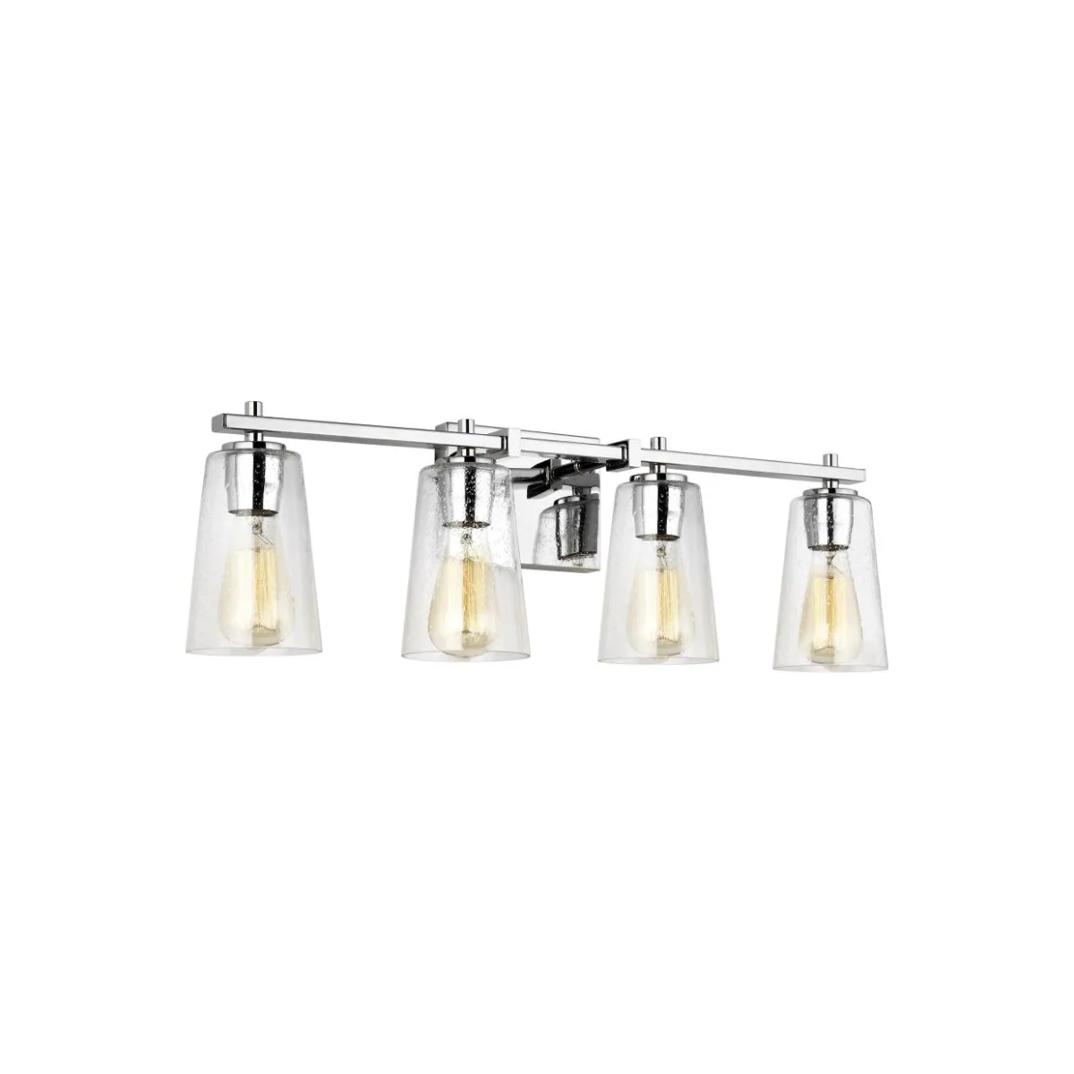 Mercer 29 in. 4 Lights Vanity Light Chrome Finish