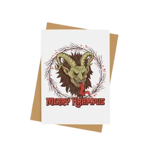 Merry Krampus - Alternative Christmas Card