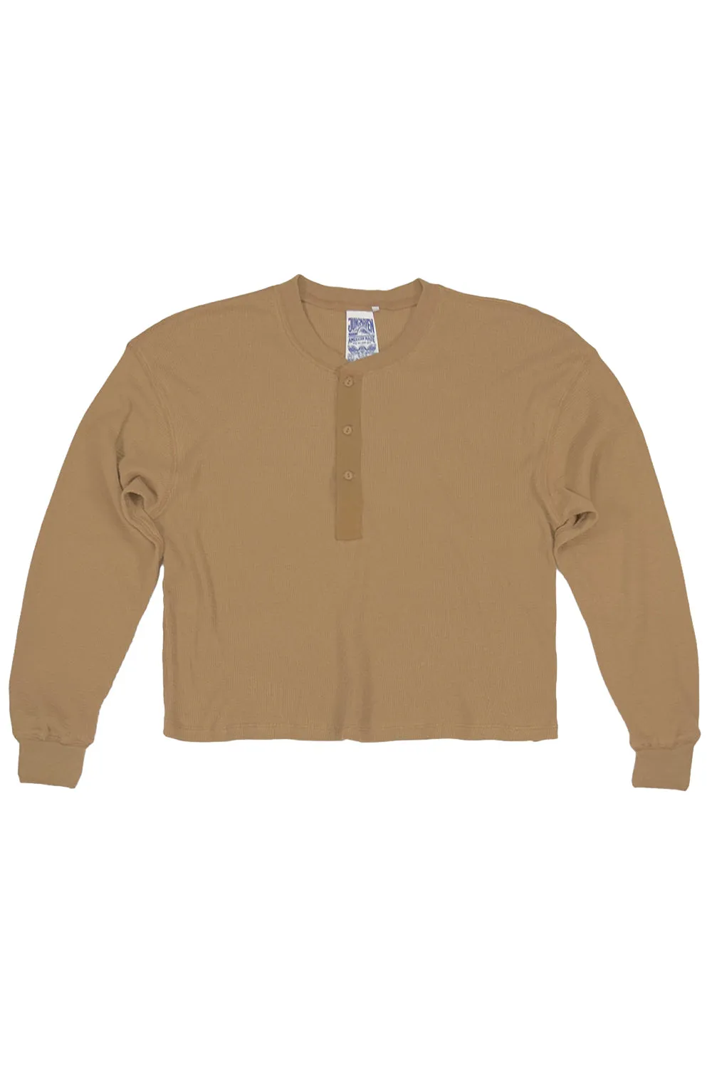 Mesa Cropped Thermal Henley